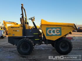 2018 Mecalac TA9 Site Dumpers For Auction: Leeds -27th, 28th, 29th, 30th November 24 @ 8:00am full