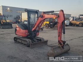 2017 Kubota KX61-3 Mini Excavators For Auction: Leeds -27th, 28th, 29th, 30th November 24 @ 8:00am full