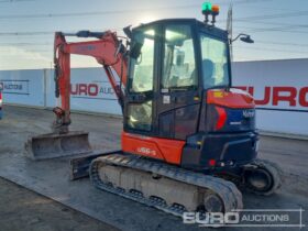 2021 Kubota U56-5 Mini Excavators For Auction: Leeds -27th, 28th, 29th, 30th November 24 @ 8:00am full