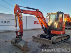 2016 Kubota U48-4 Mini Excavators For Auction: Leeds -27th, 28th, 29th, 30th November 24 @ 8:00am