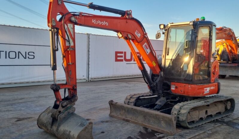 2016 Kubota U48-4 Mini Excavators For Auction: Leeds -27th, 28th, 29th, 30th November 24 @ 8:00am