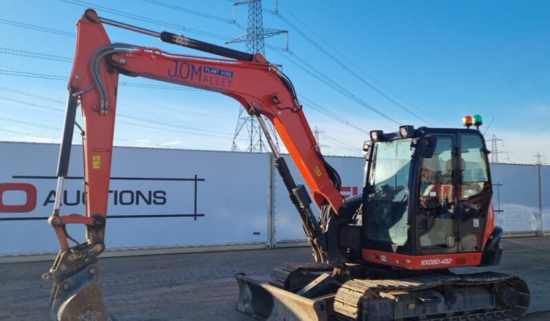 2021 Kubota KX080-4 6 Ton+ Excavators For Auction: Leeds -27th, 28th, 29th, 30th November 24 @ 8:00am