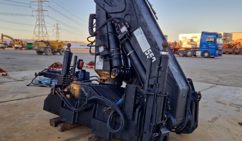 Hiab 550-5 Hydraulic Loading Cranes For Auction: Leeds -27th, 28th, 29th, 30th November 24 @ 8:00am full