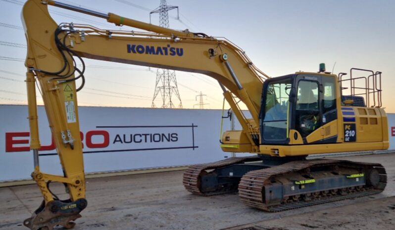 2022 Komatsu PC210LC-11E0 20 Ton+ Excavators For Auction: Leeds -27th, 28th, 29th, 30th November 24 @ 8:00am