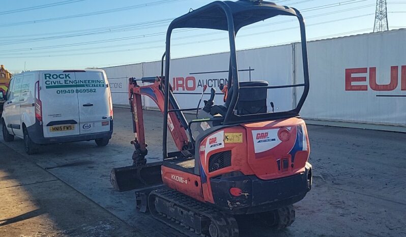 2017 Kubota KX016-4 Mini Excavators For Auction: Leeds -27th, 28th, 29th, 30th November 24 @ 8:00am full