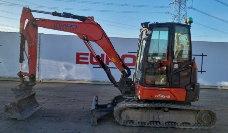 2021 Kubota U56-5 Mini Excavators For Auction: Leeds -27th, 28th, 29th, 30th November 24 @ 8:00am full