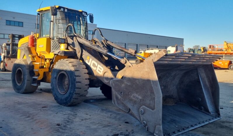 2018 JCB 437 Wheeled Loaders For Auction: Leeds -27th, 28th, 29th, 30th November 24 @ 8:00am full