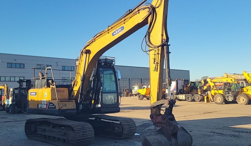 2017 Sany SY135C 10 Ton+ Excavators For Auction: Leeds -27th, 28th, 29th, 30th November 24 @ 8:00am full