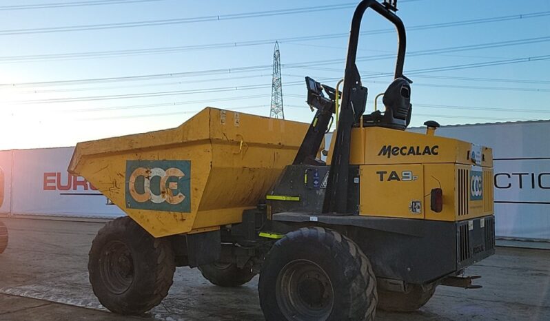 2018 Mecalac TA9 Site Dumpers For Auction: Leeds -27th, 28th, 29th, 30th November 24 @ 8:00am full