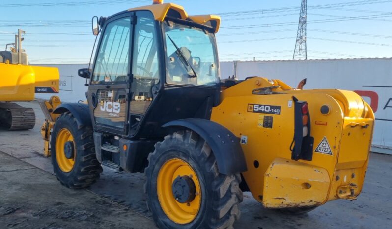 2018 JCB 540-140 Hi Viz Telehandlers For Auction: Leeds -27th, 28th, 29th, 30th November 24 @ 8:00am full