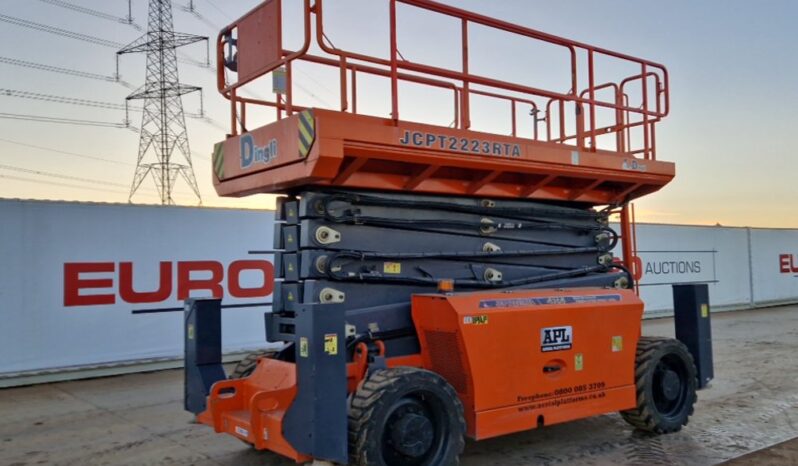 2019 Dingli JCPT2223RTA Manlifts For Auction: Leeds -27th, 28th, 29th, 30th November 24 @ 8:00am