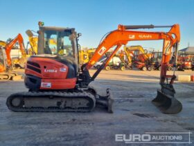 2016 Kubota U48-4 Mini Excavators For Auction: Leeds -27th, 28th, 29th, 30th November 24 @ 8:00am full