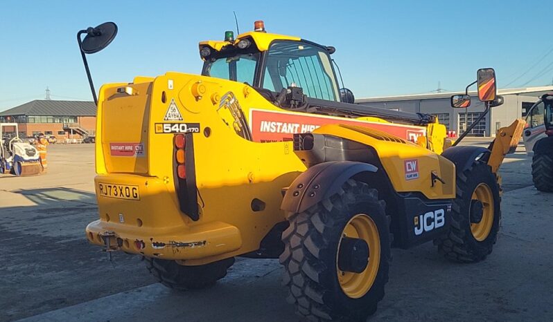 2020 JCB 540-170 Telehandlers For Auction: Leeds -27th, 28th, 29th, 30th November 24 @ 8:00am full