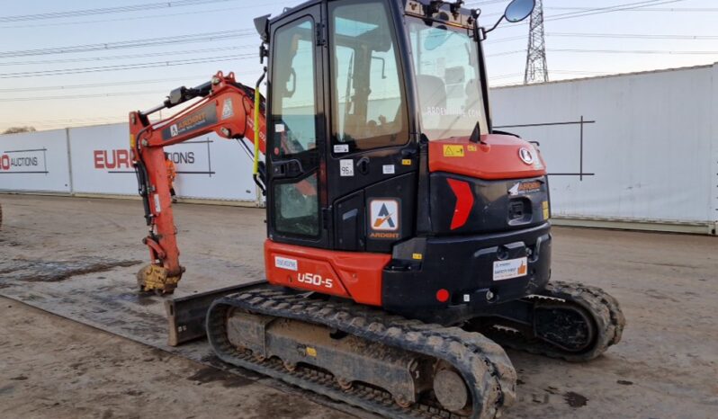 2022 Kubota U50-5 Mini Excavators For Auction: Leeds -27th, 28th, 29th, 30th November 24 @ 8:00am full