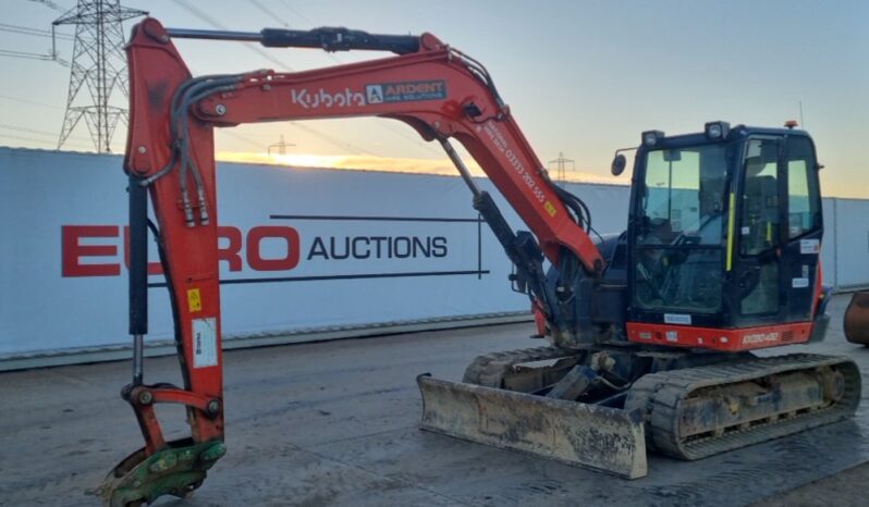 2021 Kubota KX080-4A2 6 Ton+ Excavators For Auction: Leeds -27th, 28th, 29th, 30th November 24 @ 8:00am