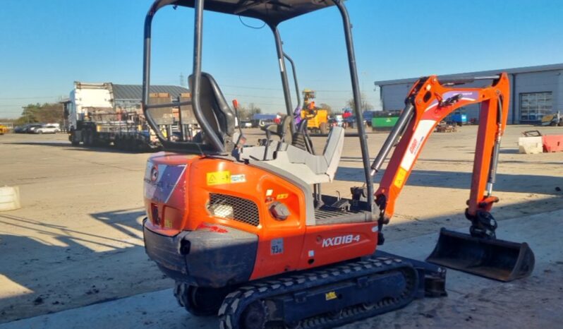 2018 Kubota KX018-4 Mini Excavators For Auction: Leeds -27th, 28th, 29th, 30th November 24 @ 8:00am full