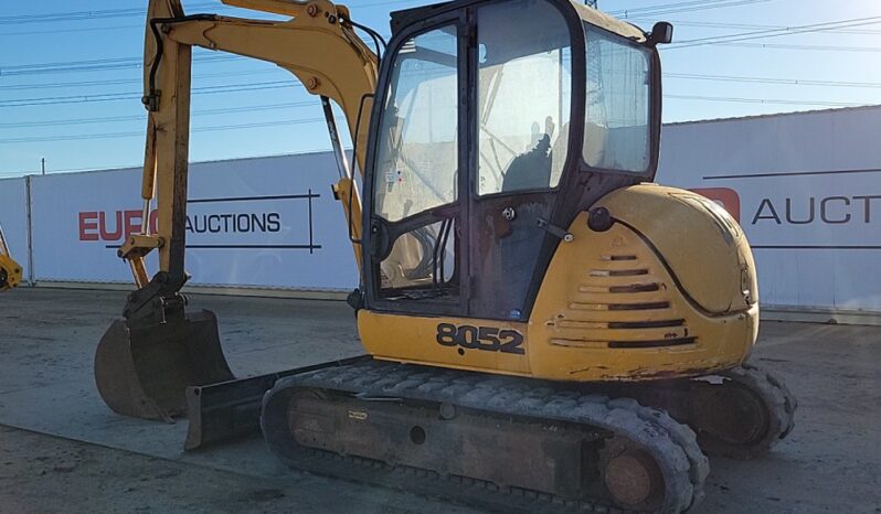 JCB 8052 Mini Excavators For Auction: Leeds -27th, 28th, 29th, 30th November 24 @ 8:00am full