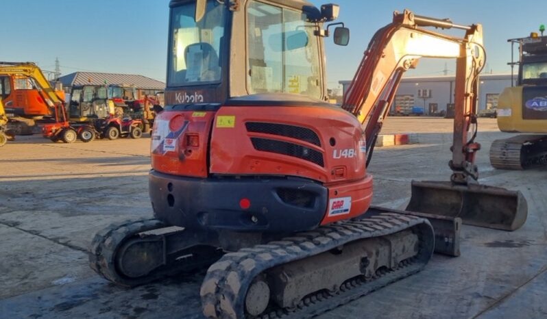 2016 Kubota U48-4 Mini Excavators For Auction: Leeds -27th, 28th, 29th, 30th November 24 @ 8:00am full