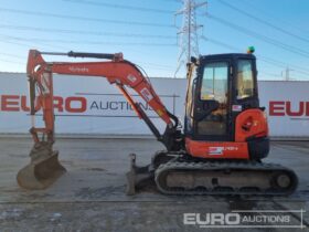 2016 Kubota U48-4 Mini Excavators For Auction: Leeds -27th, 28th, 29th, 30th November 24 @ 8:00am full