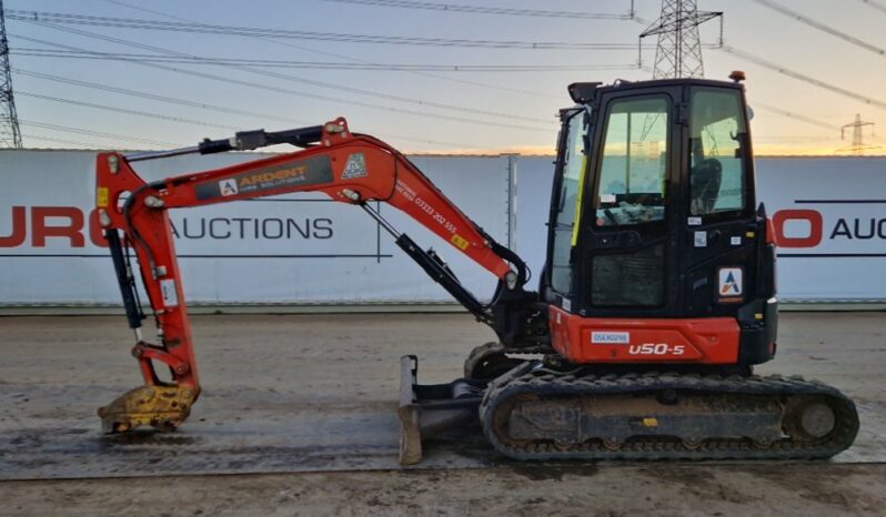 2022 Kubota U50-5 Mini Excavators For Auction: Leeds -27th, 28th, 29th, 30th November 24 @ 8:00am full