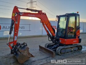 2023 Kubota KX37-4 Mini Excavators For Auction: Leeds -27th, 28th, 29th, 30th November 24 @ 8:00am