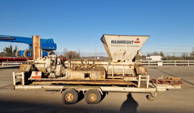 Bristowes Twin Axle Self Propelled Tarmac Chipper Asphalt Plants For Auction: Leeds -27th, 28th, 29th, 30th November 24 @ 8:00am full