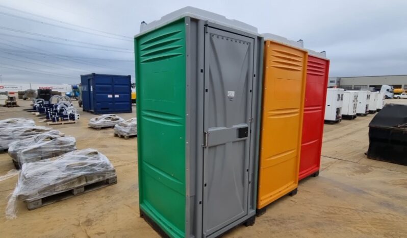 Armal Single Toilet Unit (3 of) (Cannot Be Reconsigned) Containers For Auction: Leeds -27th, 28th, 29th, 30th November 24 @ 8:00am full