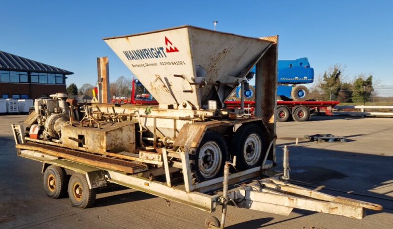 Bristowes Twin Axle Self Propelled Tarmac Chipper Asphalt Plants For Auction: Leeds -27th, 28th, 29th, 30th November 24 @ 8:00am full