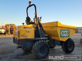 2018 Mecalac TA9 Site Dumpers For Auction: Leeds -27th, 28th, 29th, 30th November 24 @ 8:00am full