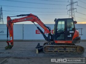 2021 Kubota KX080-4A2 6 Ton+ Excavators For Auction: Leeds -27th, 28th, 29th, 30th November 24 @ 8:00am full