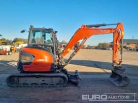 2021 Kubota U56-5 Mini Excavators For Auction: Leeds -27th, 28th, 29th, 30th November 24 @ 8:00am full