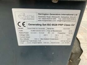 2015 Harrington Welf-Air 12.5kVA Diesel Generator For Auction on 2024-12-05 For Auction on 2024-12-05 full