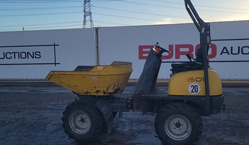 2016 Wacker Neuson 1501 Site Dumpers For Auction: Leeds -27th, 28th, 29th, 30th November 24 @ 8:00am full