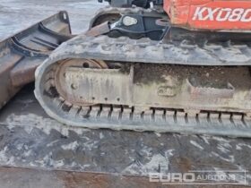 2019 Kubota KX080-4 6 Ton+ Excavators For Auction: Leeds -27th, 28th, 29th, 30th November 24 @ 8:00am full