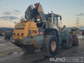 Liebherr L576 Wheeled Loaders For Auction: Leeds -27th, 28th, 29th, 30th November 24 @ 8:00am full