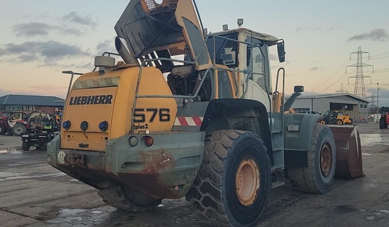 Liebherr L576 Wheeled Loaders For Auction: Leeds -27th, 28th, 29th, 30th November 24 @ 8:00am full