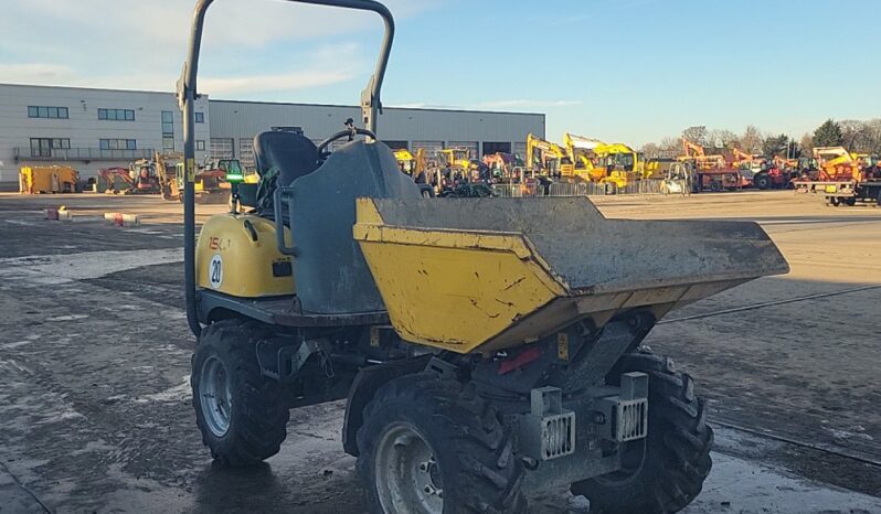 2016 Wacker Neuson 1501 Site Dumpers For Auction: Leeds -27th, 28th, 29th, 30th November 24 @ 8:00am full