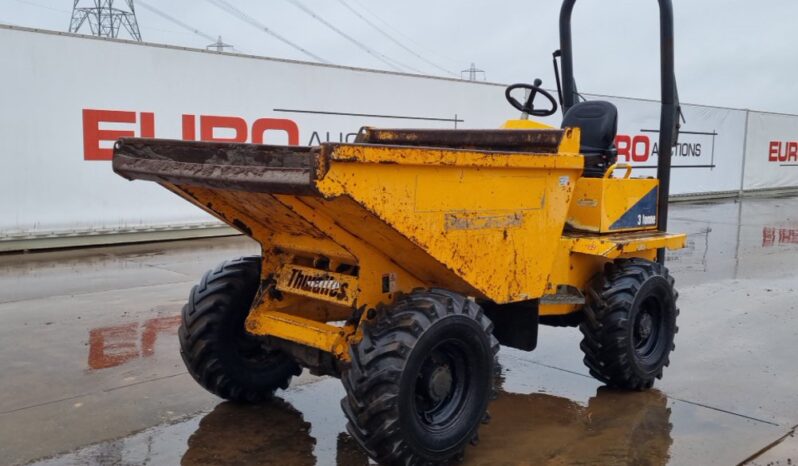 2015 Thwaites 3 Ton Site Dumpers For Auction: Leeds -27th, 28th, 29th, 30th November 24 @ 8:00am