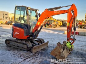 2020 Kubota U27-4 Mini Excavators For Auction: Leeds -27th, 28th, 29th, 30th November 24 @ 8:00am full