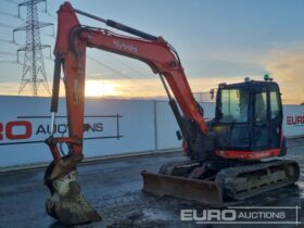 2019 Kubota KX080-4 6 Ton+ Excavators For Auction: Leeds -27th, 28th, 29th, 30th November 24 @ 8:00am