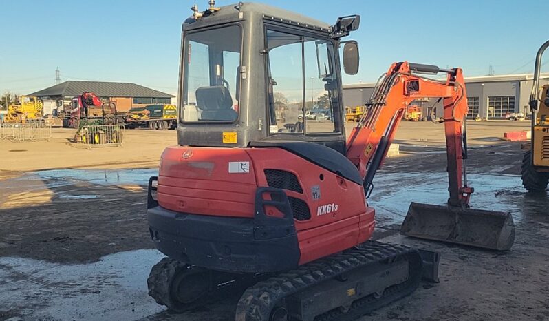 2017 Kubota KX61-3 Mini Excavators For Auction: Leeds -27th, 28th, 29th, 30th November 24 @ 8:00am full