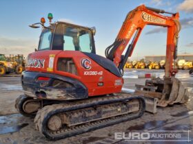 2019 Kubota KX080-4A 6 Ton+ Excavators For Auction: Leeds -27th, 28th, 29th, 30th November 24 @ 8:00am full