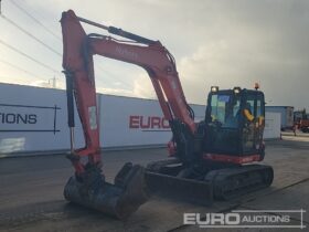 2016 Kubota KX080-4 6 Ton+ Excavators For Auction: Leeds -27th, 28th, 29th, 30th November 24 @ 8:00am