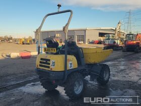 2016 Wacker Neuson 1501 Site Dumpers For Auction: Leeds -27th, 28th, 29th, 30th November 24 @ 8:00am full