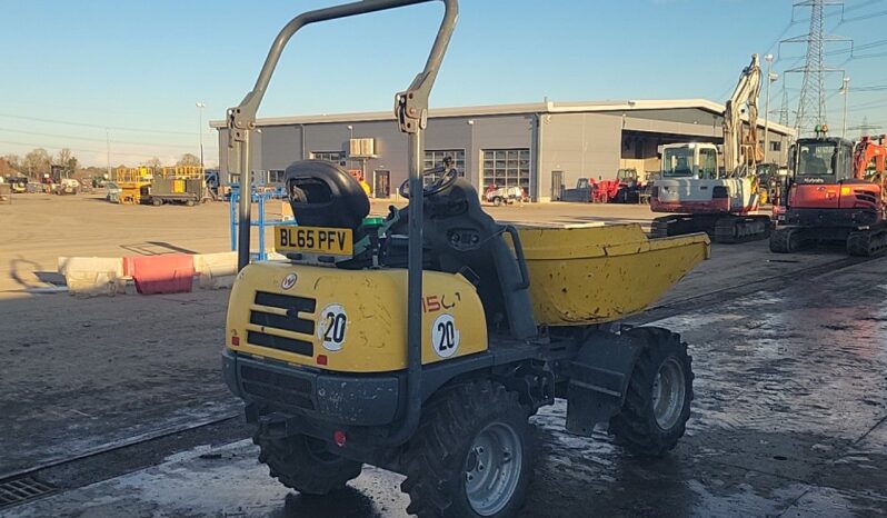 2016 Wacker Neuson 1501 Site Dumpers For Auction: Leeds -27th, 28th, 29th, 30th November 24 @ 8:00am full