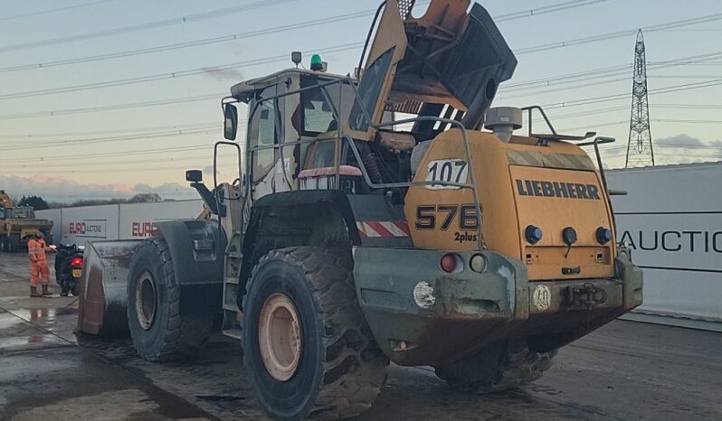 Liebherr L576 Wheeled Loaders For Auction: Leeds -27th, 28th, 29th, 30th November 24 @ 8:00am full