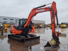 2019 Kubota KX080-4 6 Ton+ Excavators For Auction: Leeds -27th, 28th, 29th, 30th November 24 @ 8:00am full