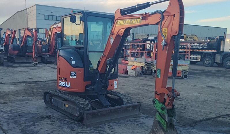 2021 Hitachi ZX26U-6 CLR Mini Excavators For Auction: Leeds -27th, 28th, 29th, 30th November 24 @ 8:00am full