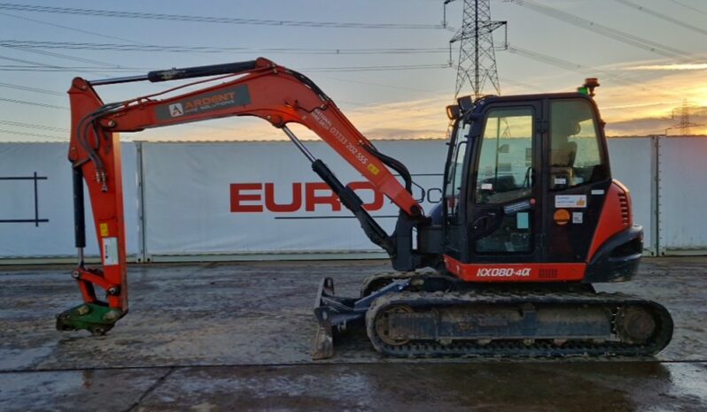 2019 Kubota KX080-4A 6 Ton+ Excavators For Auction: Leeds -27th, 28th, 29th, 30th November 24 @ 8:00am full