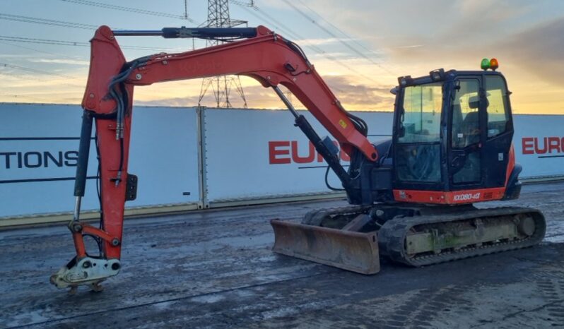 2019 Kubota KX080-4A 6 Ton+ Excavators For Auction: Leeds -27th, 28th, 29th, 30th November 24 @ 8:00am